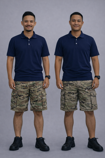 Multicam Tactical Cargo Bermudas