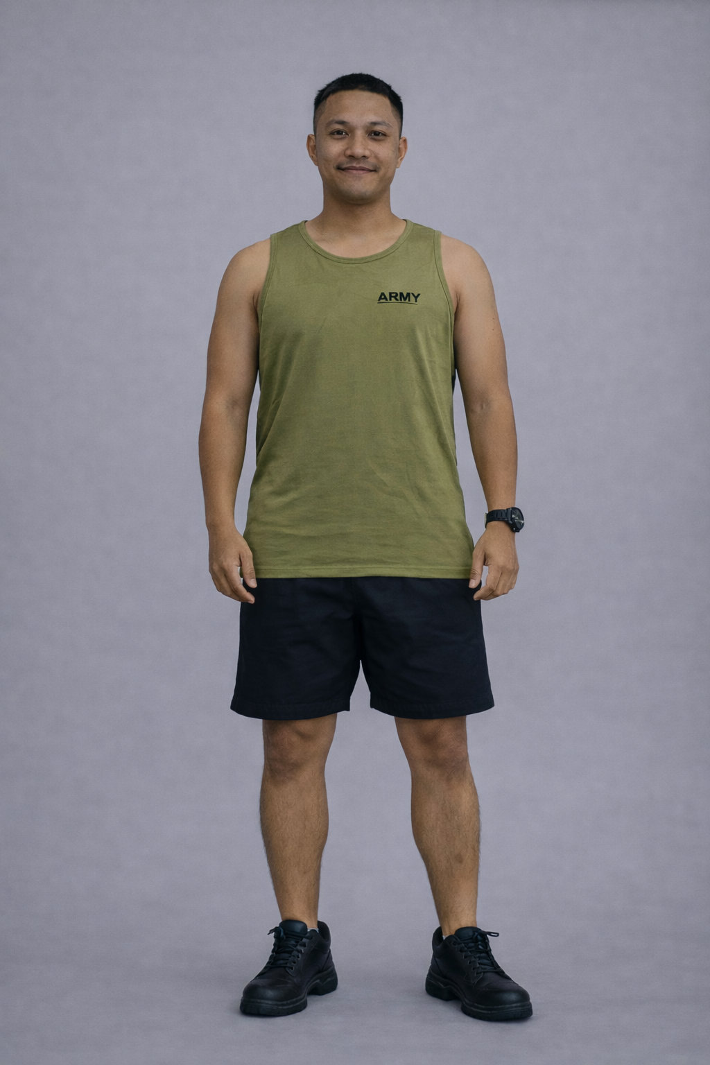 SAF Army PT Singlet