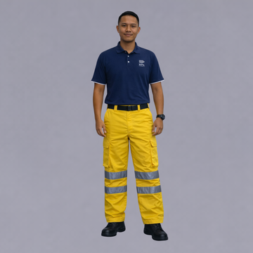 MPA FR Reflective Cargo Pants – Yellow